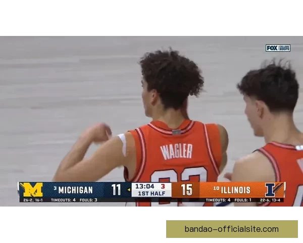 康涅狄格大学力克伊利诺伊基顿瓦格勒独得二十分助球队取胜